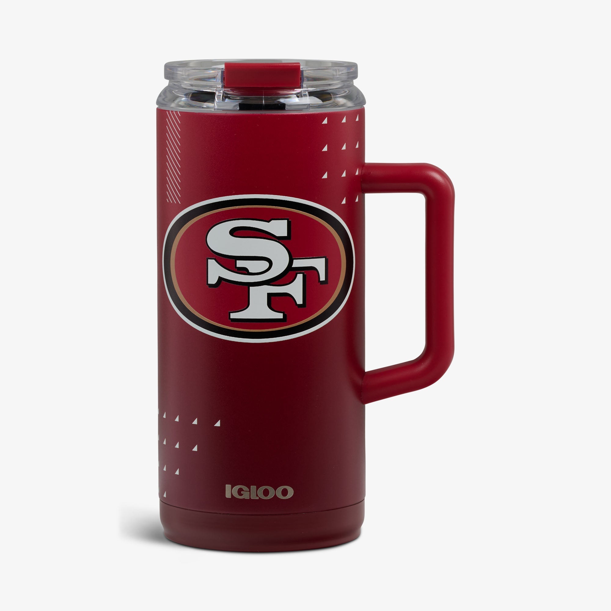 NFL 1L Beer Mug V9 - 49ers - Front View