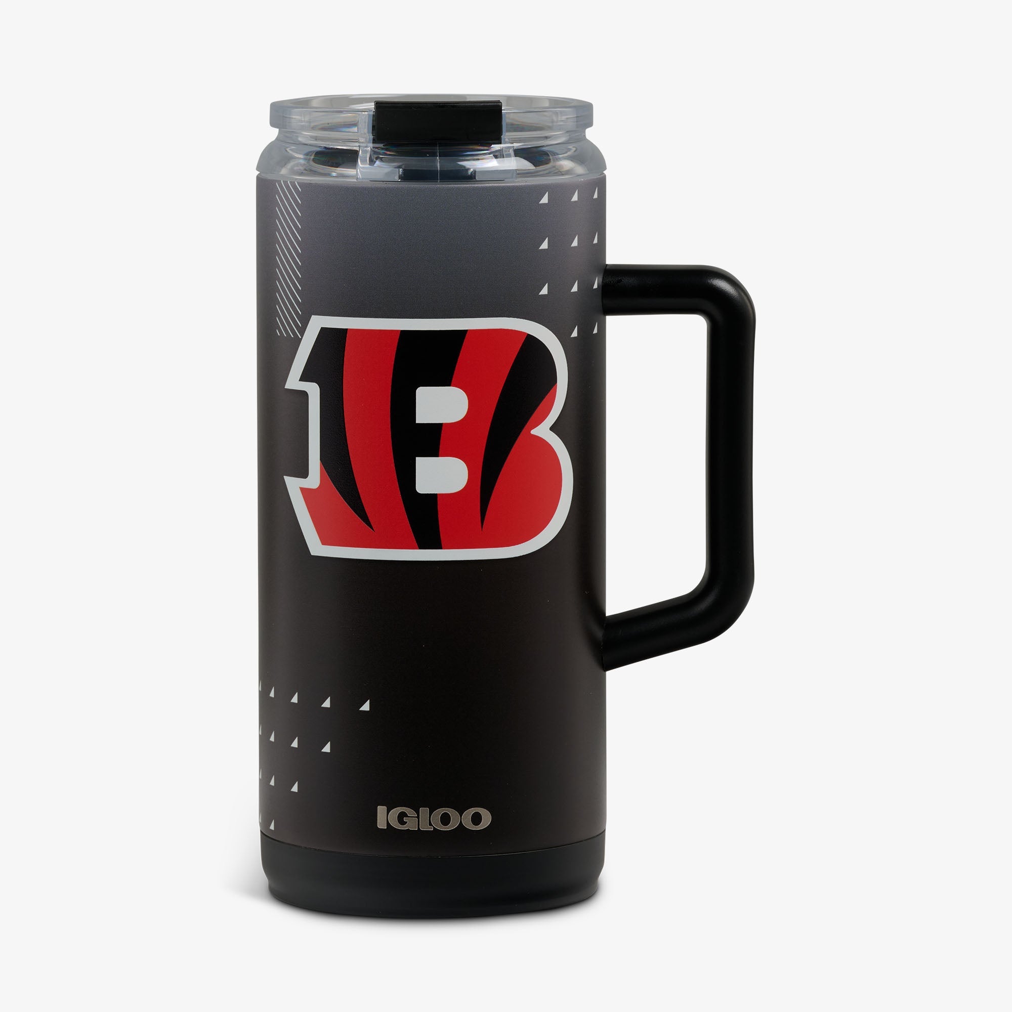 NFL 1L Beer Mug V9 - Bengals - Front View