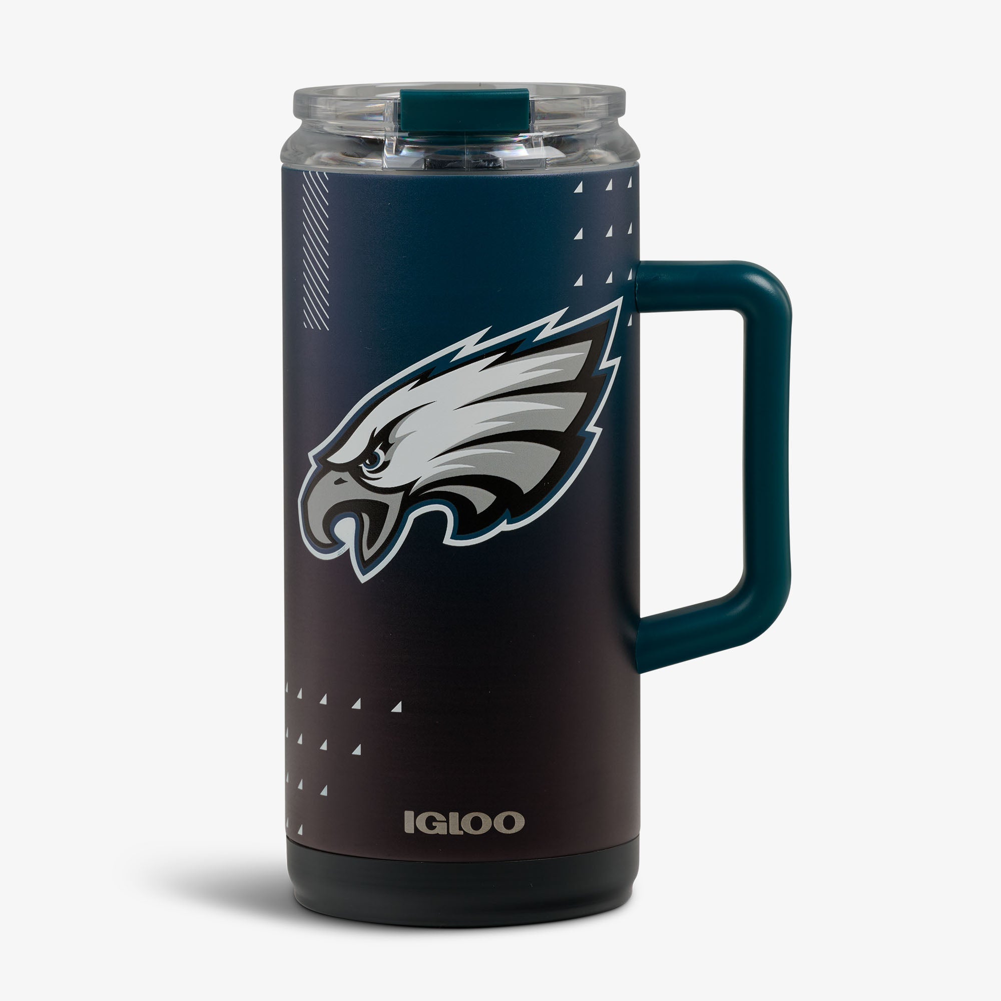 NFL 1L Beer Mug V9 - Eagles - Front View
