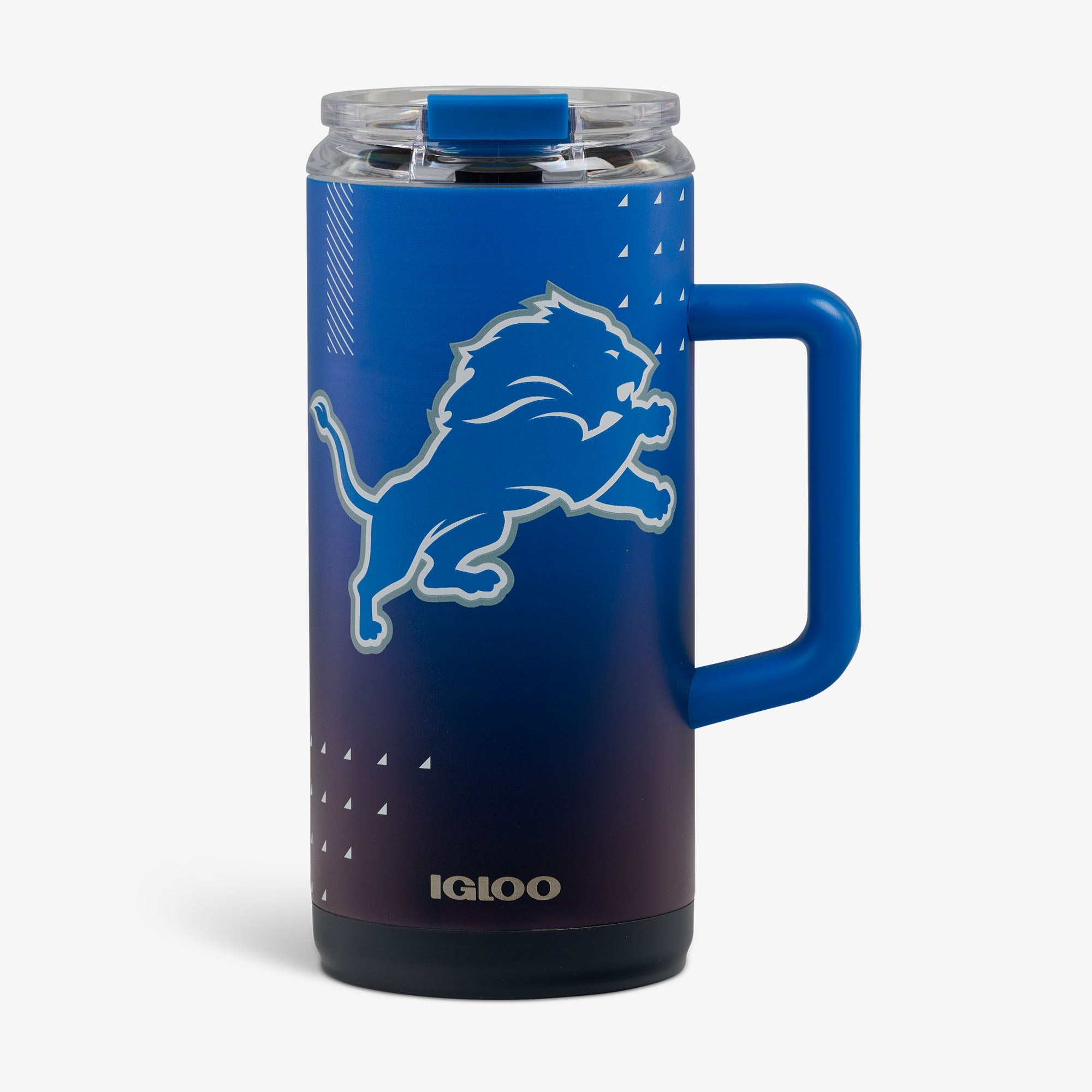 NFL 1L Beer Mug V9 - Lions - Front View