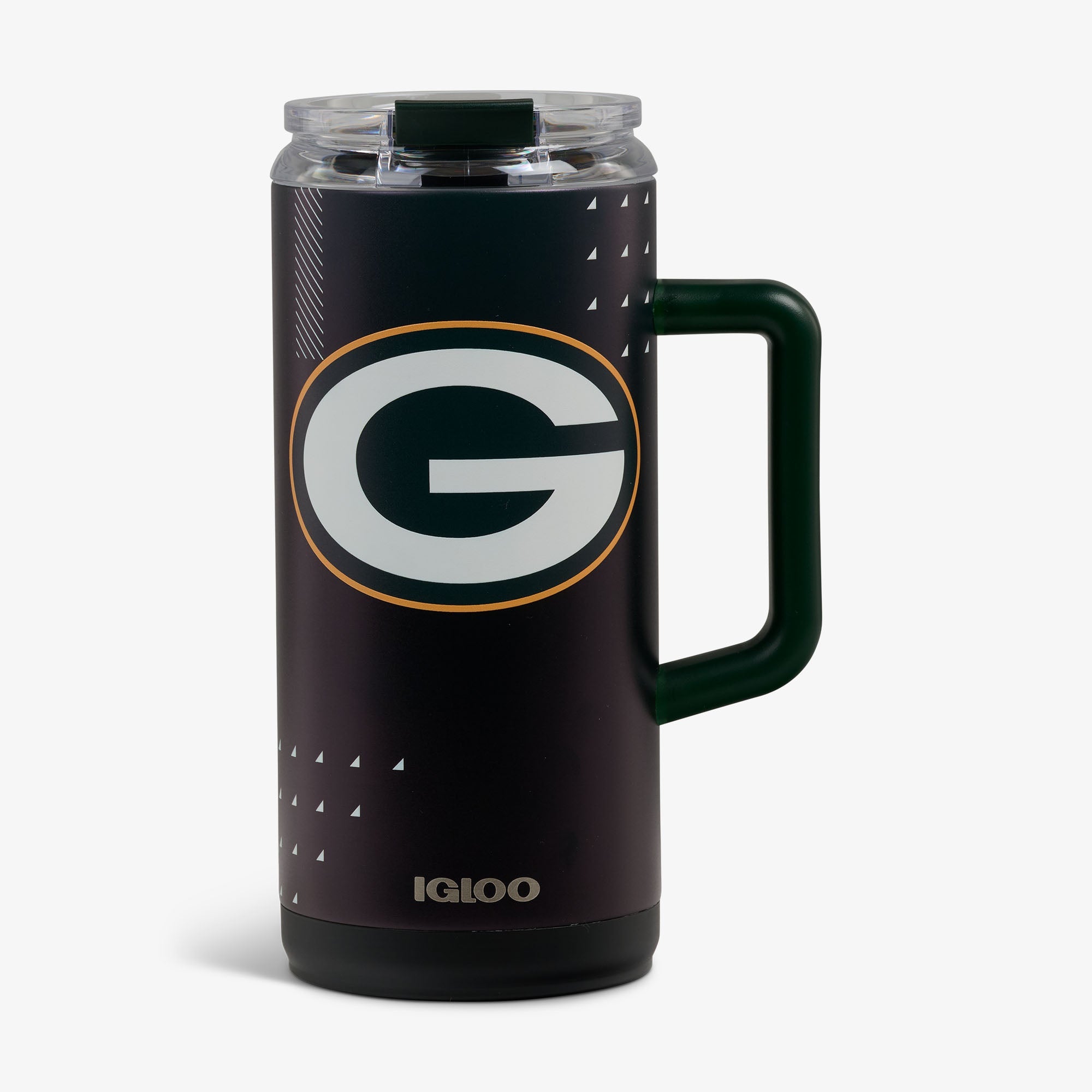 NFL 1L Beer Mug V9 - Packers - Front View