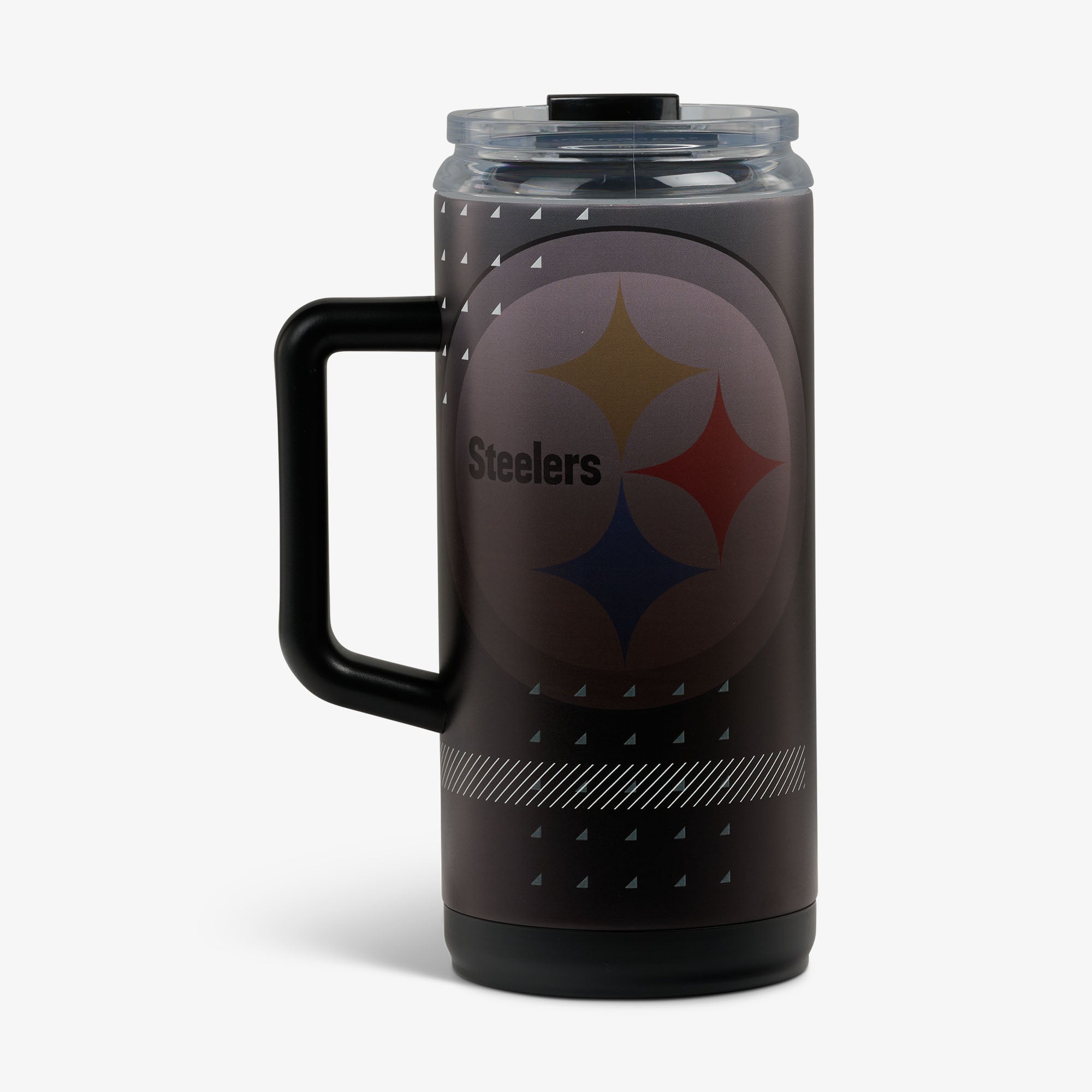 NFL 1L Beer Mug V9 - Steelers - Back View