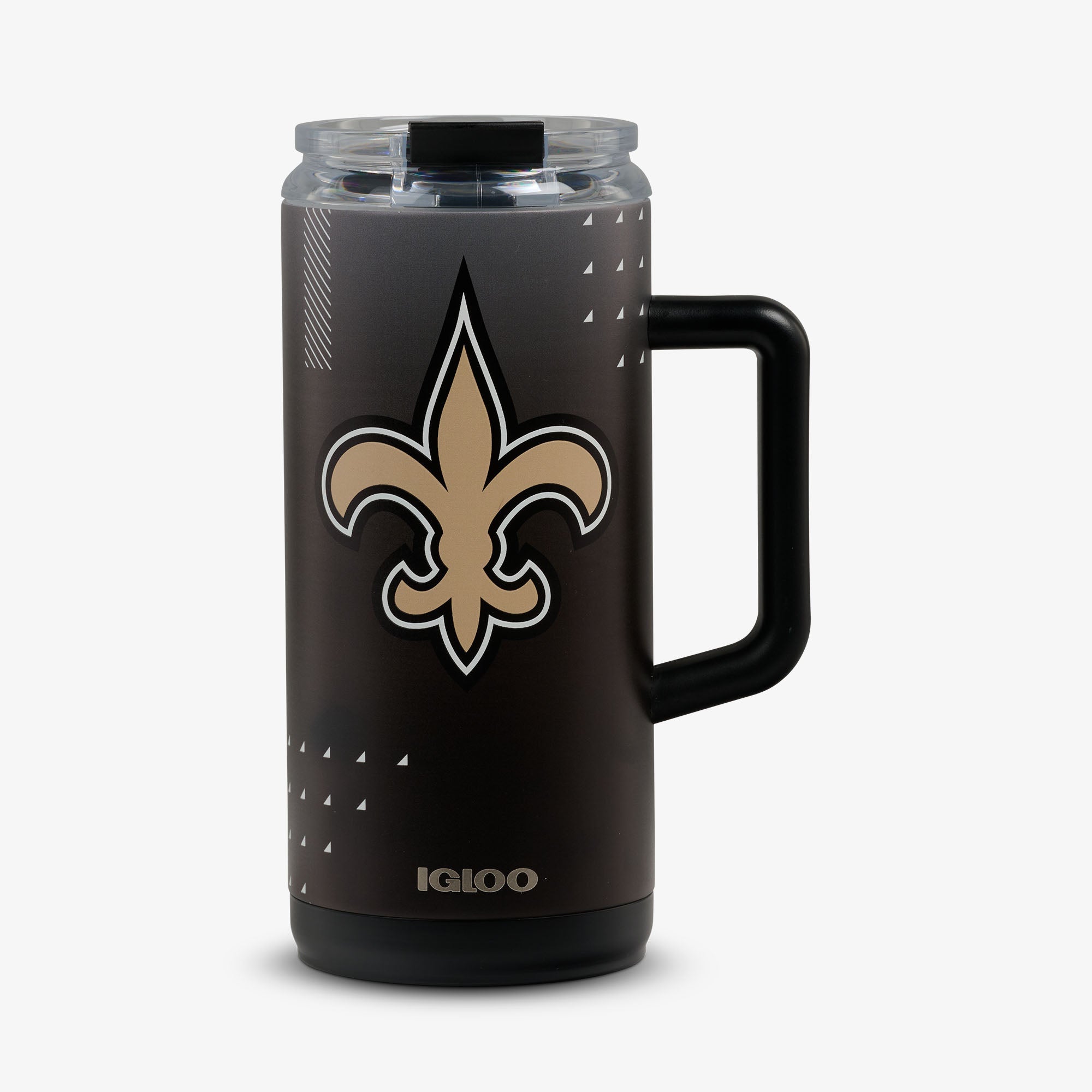 NFL 1L Beer Mug V9 - Saints - Front View