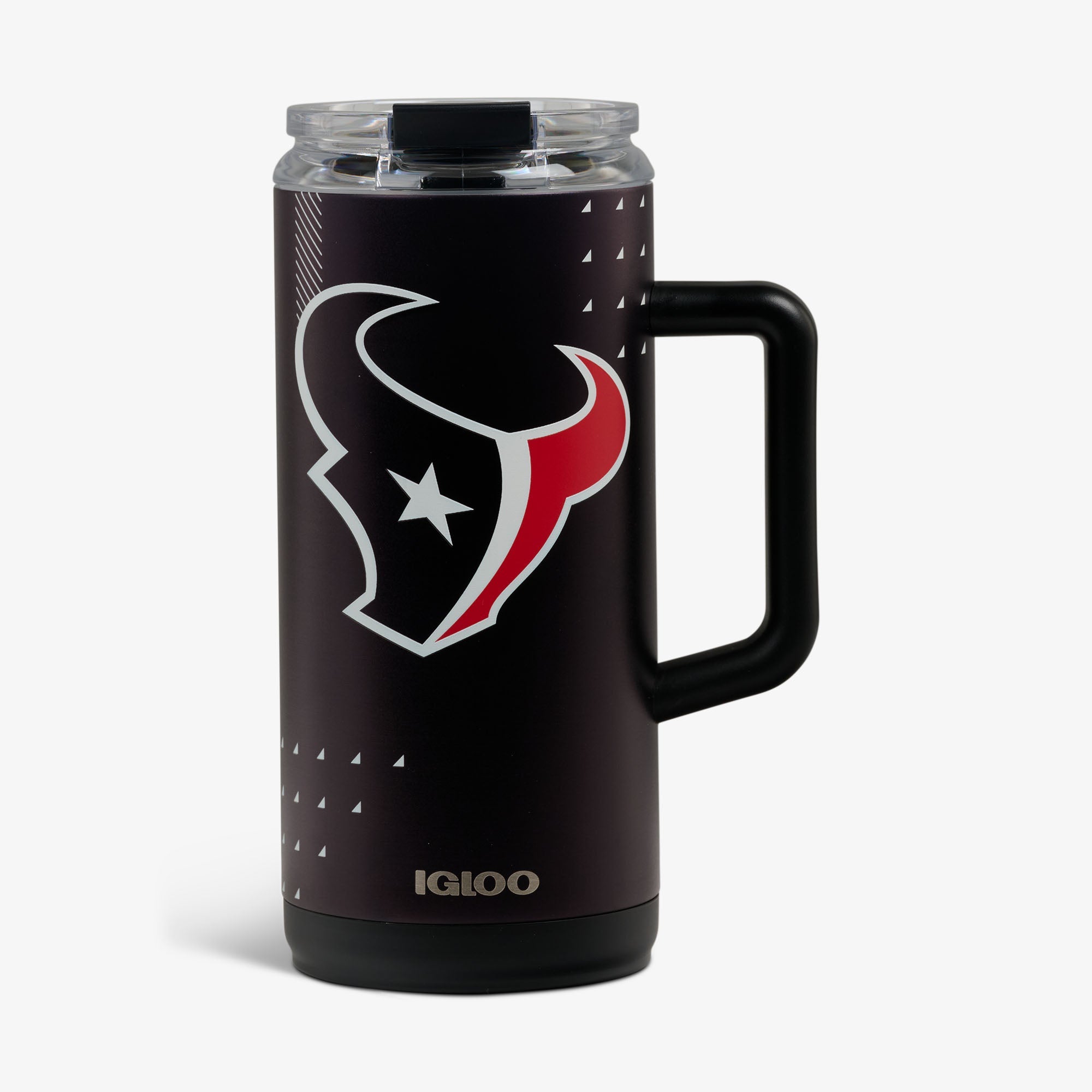 NFL 1L Beer Mug V9 - Texans - Front View