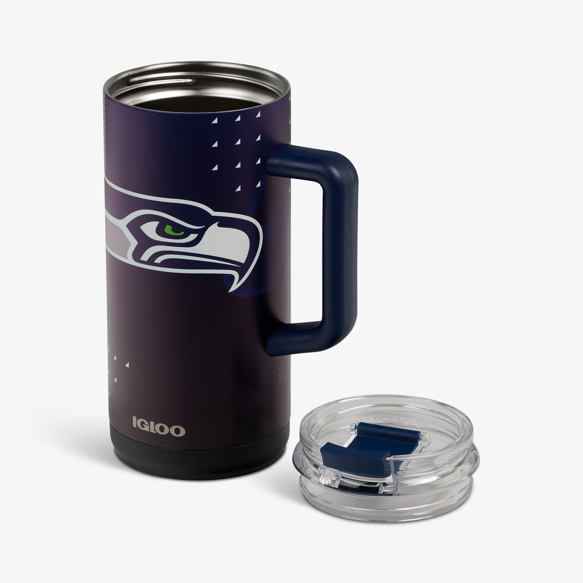 NFL 1L Beer Mug V9 - Seahawks - Open View