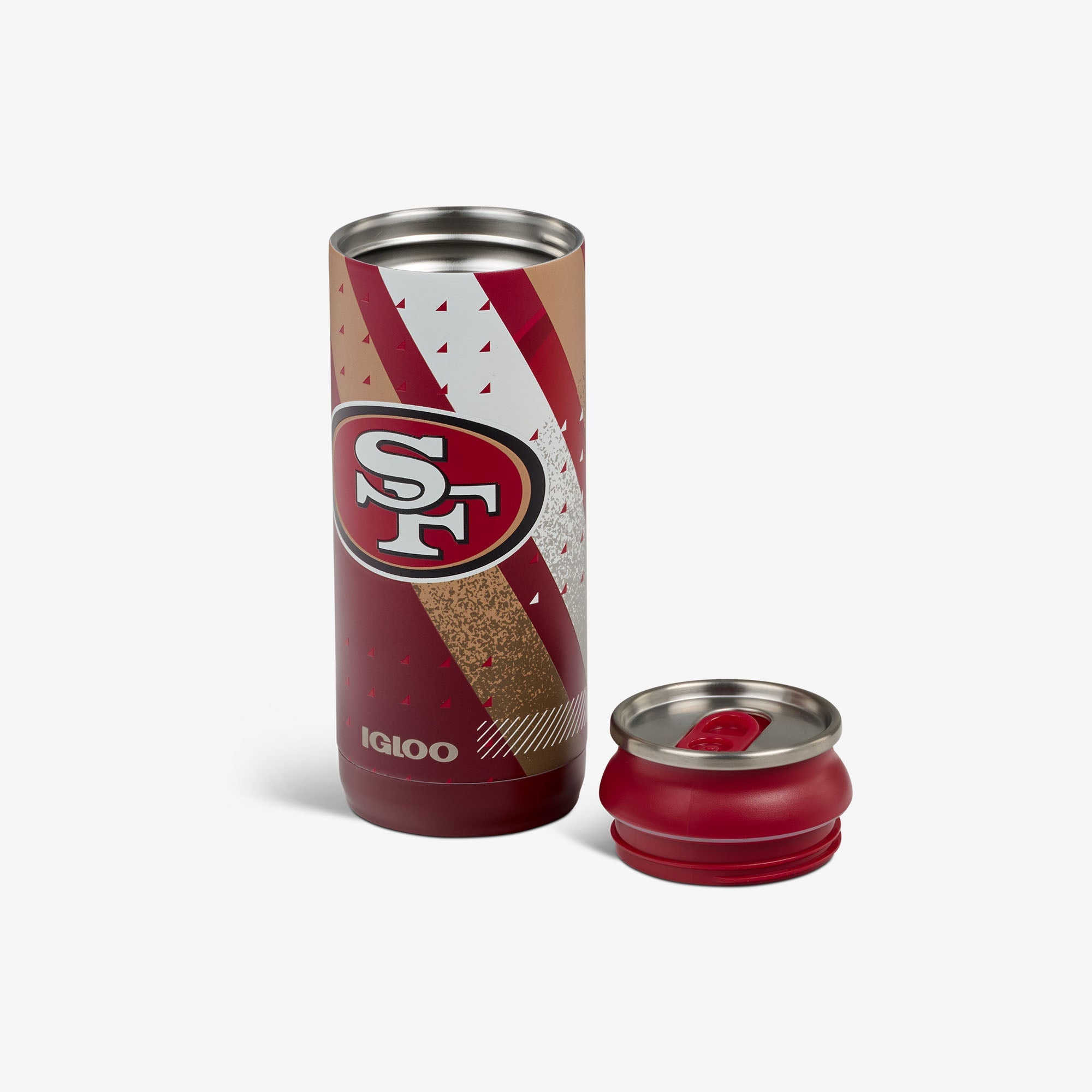 NFL 16 Oz Can B4 - 49ers - Open View