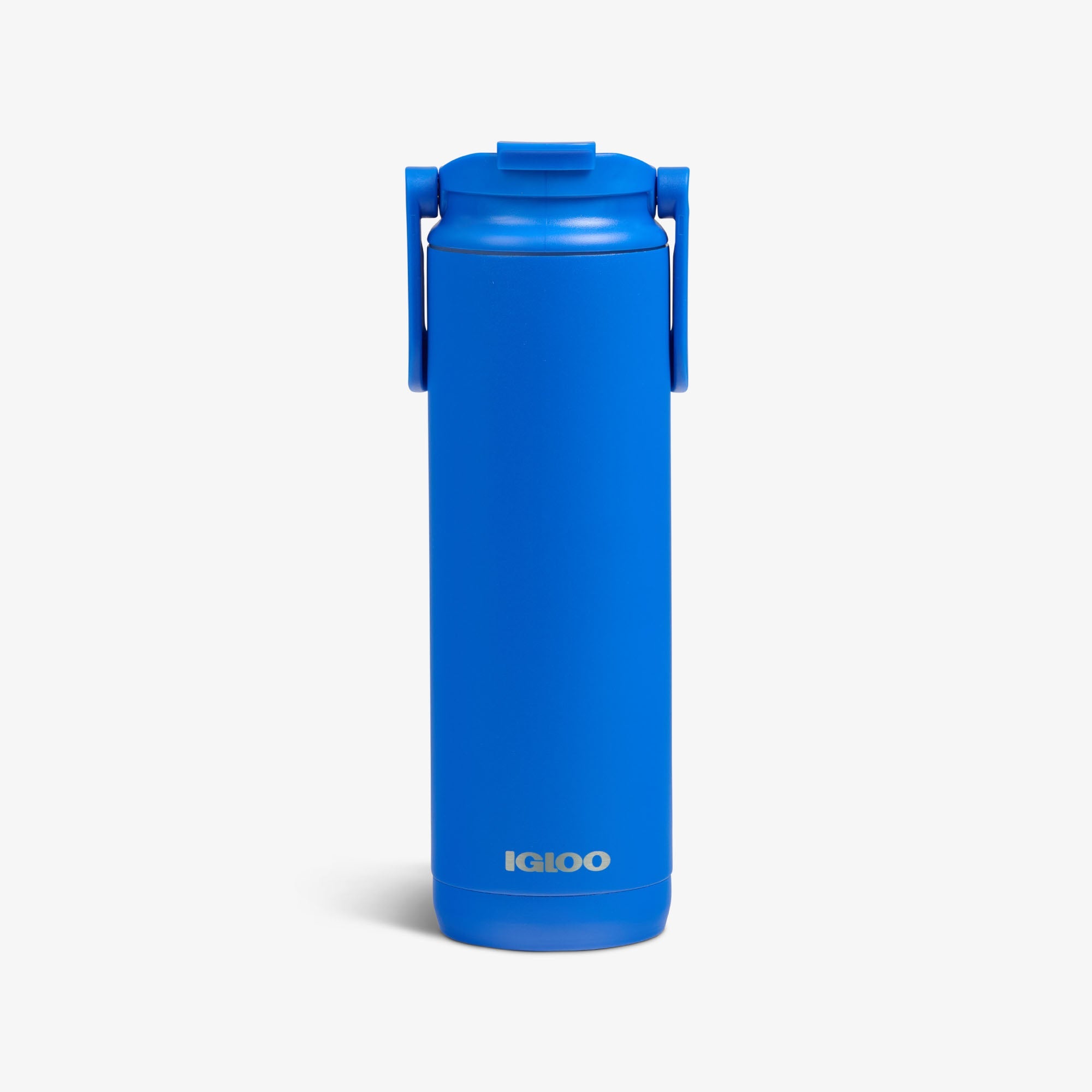20 Oz Flip ‘n’ Sip Tumbler U0 - Sport Blue - Custom - Front View