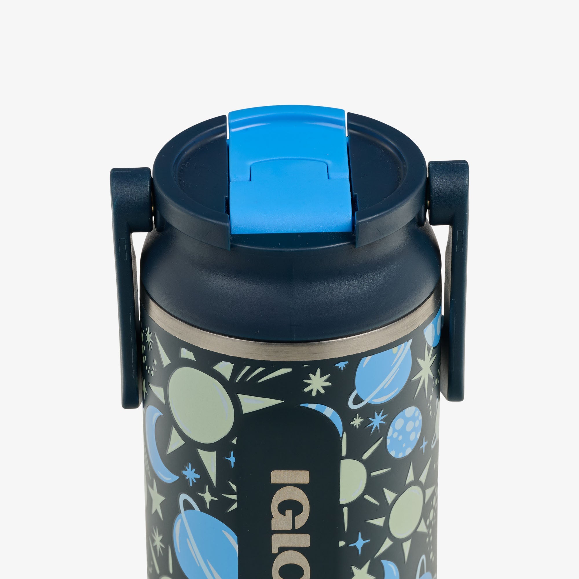 Kids Lunch Glow 12 Oz Sipper Bottle K3 - Cosmic Glow - Product View