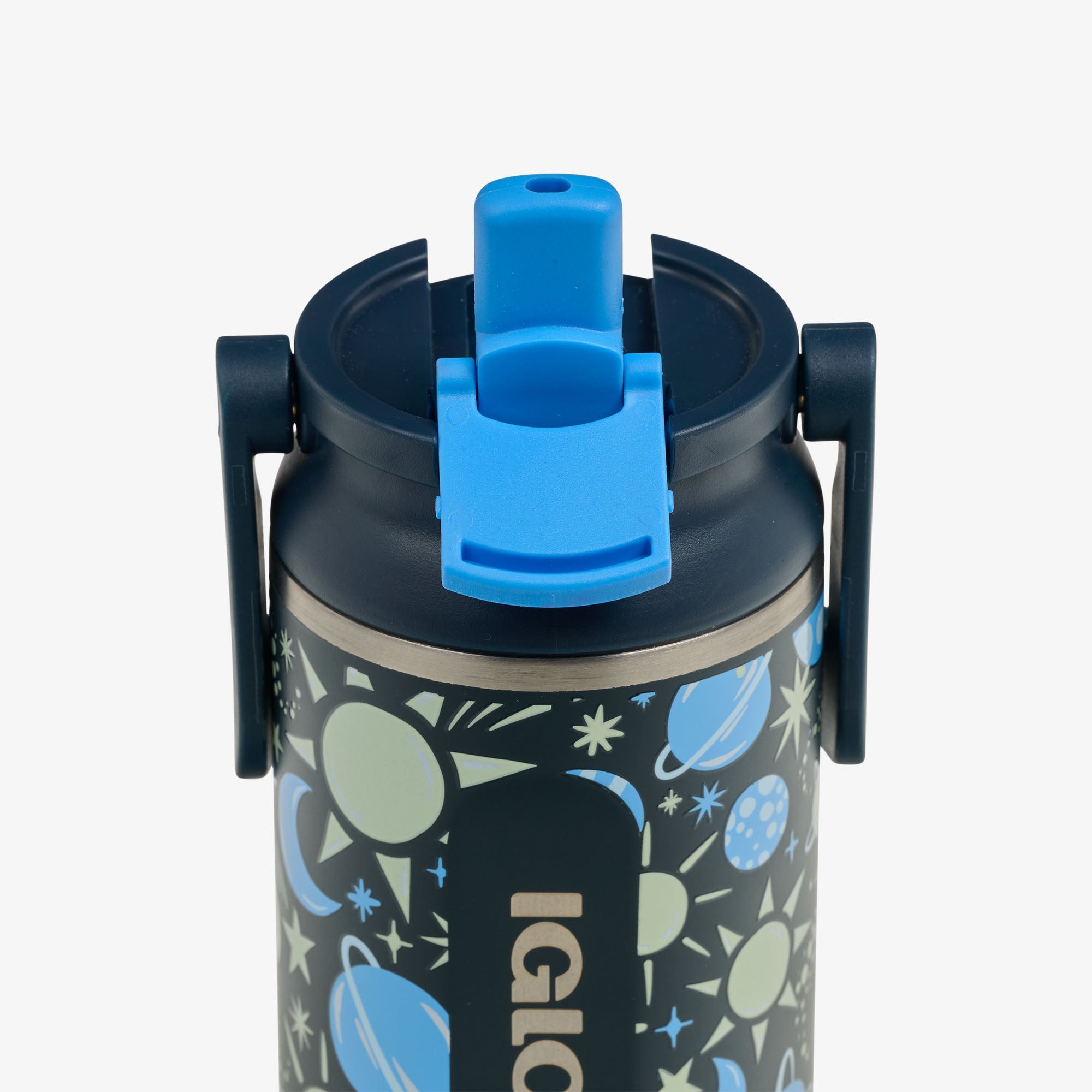 Kids Lunch Glow 12 Oz Sipper Bottle K3 - Cosmic Glow - Product View