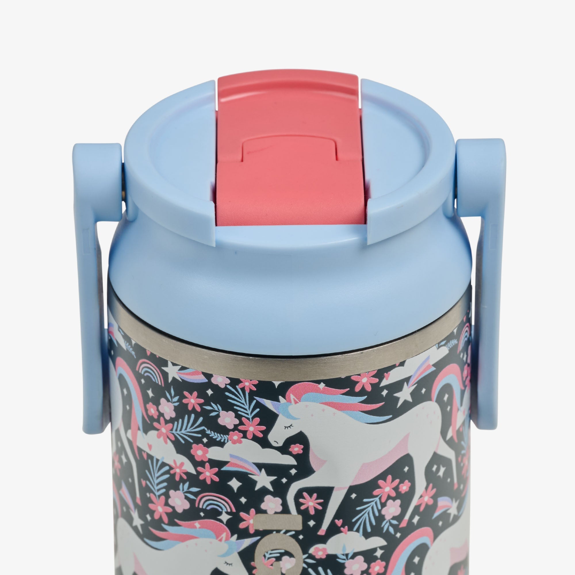 Kids Lunch 12 Oz Sipper Bottle S4 - Unicorns - Product View