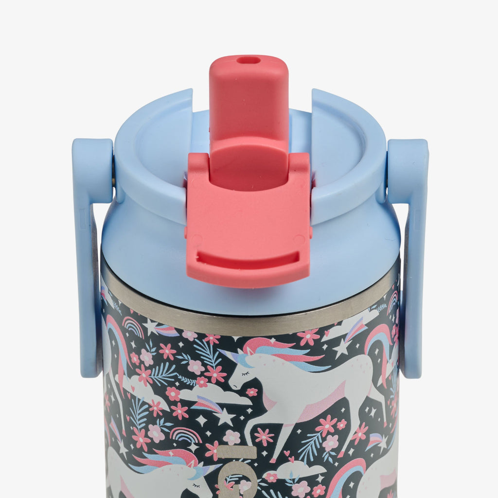 Kids Lunch 12 Oz Sipper Bottle S4 - Unicorns - Product View