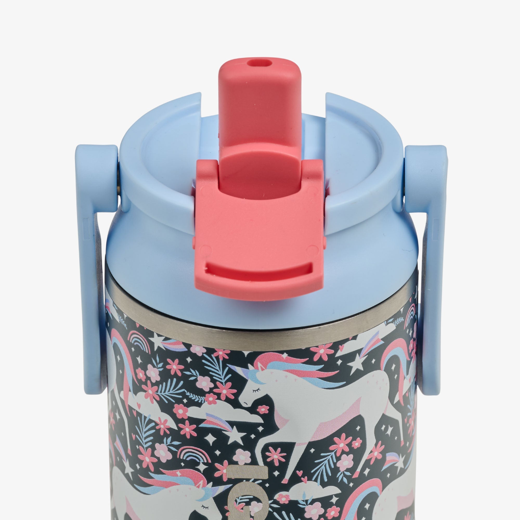 Kids Lunch 12 Oz Sipper Bottle S4 - Unicorns - Product View