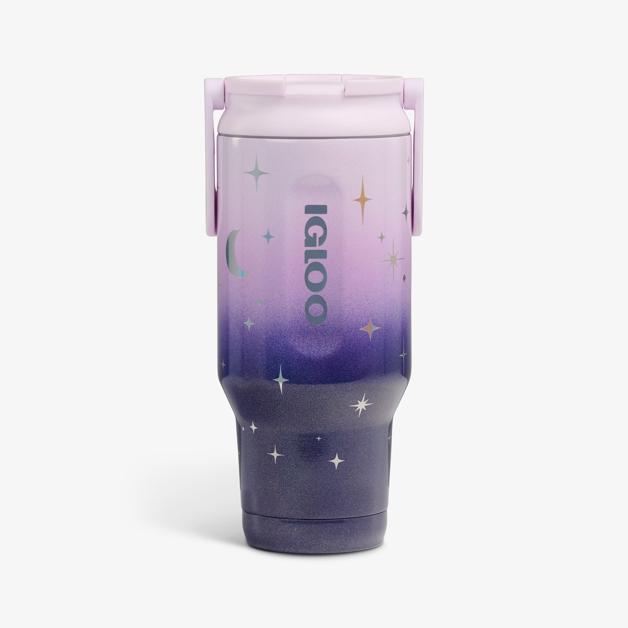 32 Oz Sport Sipper Bottle I5 - Mystic Purple - Front View