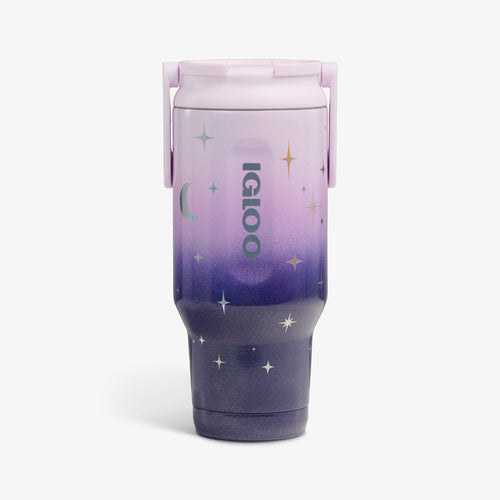32 Oz Sport Sipper Bottle I5 - Mystic Purple - Front View