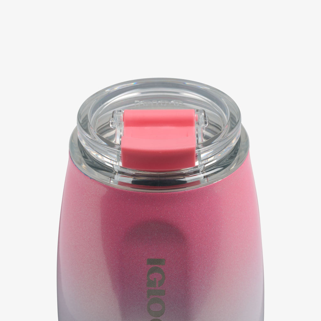 10 Oz Wine Tumbler J2 - Gradient Pink - Product View