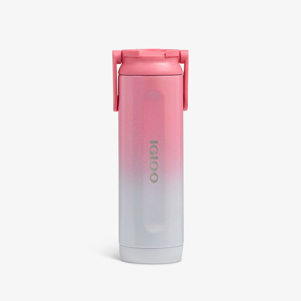 20 Oz Sport Sipper Bottle B0 - Gradient Pink - Front View