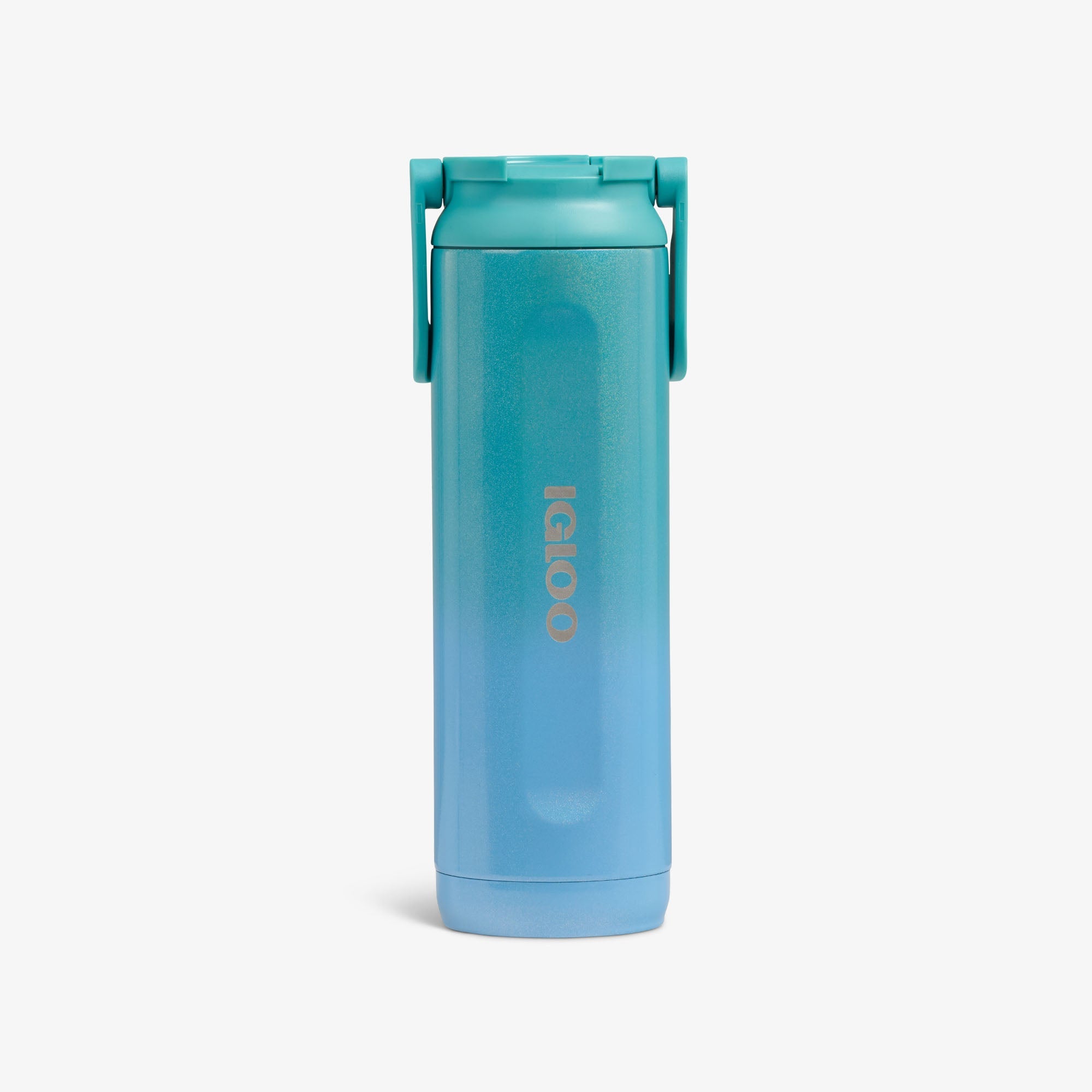 20 Oz Sport Sipper Bottle B0 - Gradient Teal - Front View